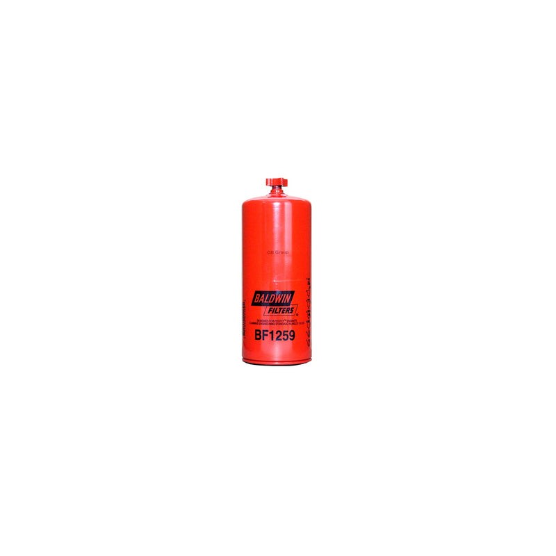 BF1259 Baldwin filtro separador de agua/combustible con purgador para equipos con motores Cummins. P551000 FS1000 PS6829 LFF8000