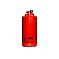 BF1274-SPS Baldwin filtro separador de combustible/agua con purgador y sensor para motores Cummins Signature 600. P551047 FS1007