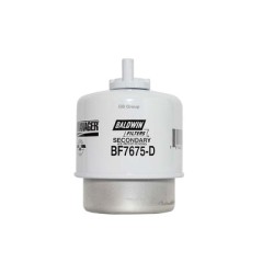 BF7675-D Baldwin filtro para combustible de equipos John Deere con motor Power Tech. P550351 FS19573 PS7407A GPP-420 L8683F BF76