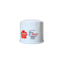 C-10027 Sakura filtro para aceite de Kia Rio 4 cilindros 1.6 litros 2018-23, Sorento 4 cilindros, 2.0 litros 2019-20. 26300-3550