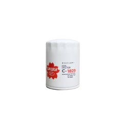C-1829 Sakura filtro para aceite de Nissan Tsuru III 4 cilindros 1.6 litros GA16DNE 1995-10. GP-3682 OF-3682 ML1012 TL24457 5136