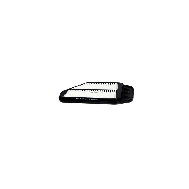 C36013 Mann filtro para aire de Chevrolet Spark 4 cilindros, 1.2 litros 2011-19. CA11071 GA-330 A-89080 WA9672.