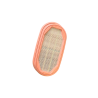 CF2631 Mann filtro para aire secundario de retroexcavadora Caterpillar 416F. PA5290 WA10387 3466688.
